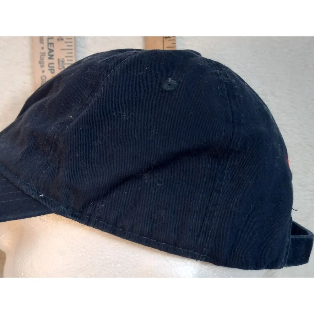 US Polo Assn. Hat Cap Strapback One Size Blue Denim Adj Logo 2 POLO PLAYERS